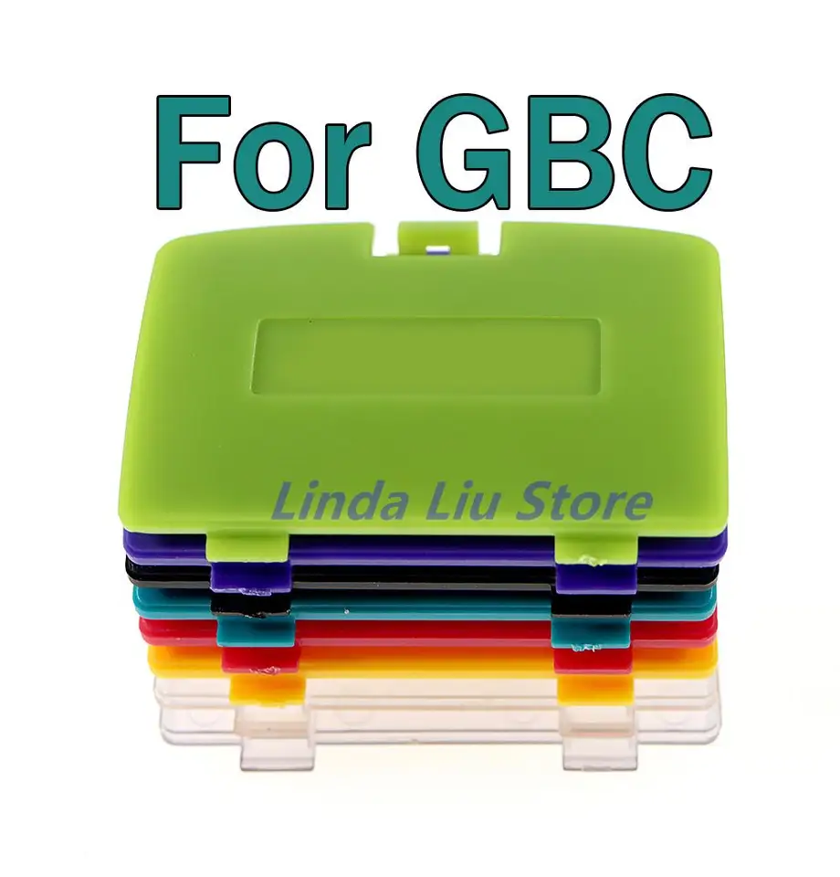 50ks pre kryt batérie GBC pre Gameboy Color Cover kryt batérie Výmena krytu batérie veka dverí
