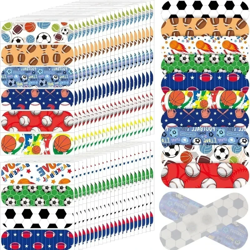 50ks/set Cartoon Football Band Aid