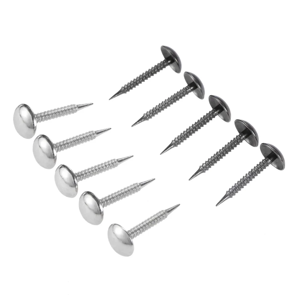 50ks čalúnené nechty Sliver/čierna 8*20 mm šperky drevená krabica pohovka nábytok nábytkový nábytok pushpin Doornail Furniture Domovod