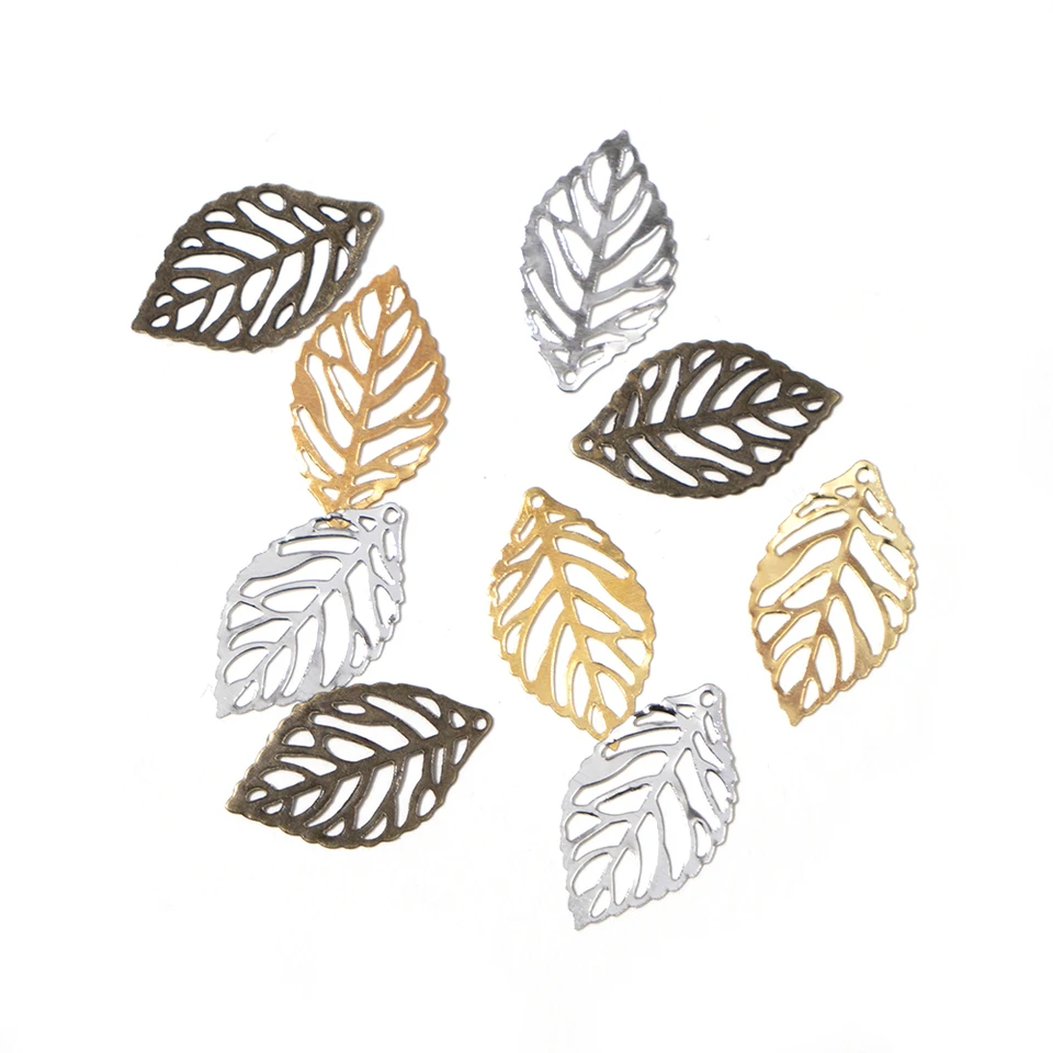 50ks/šarža List LEAF PARTS PRÍRUŽKY Náramky Náramok Čeldotéky Doplnky pre kutilové šperky tvoria nálezy Veľkoobchodné nálezy