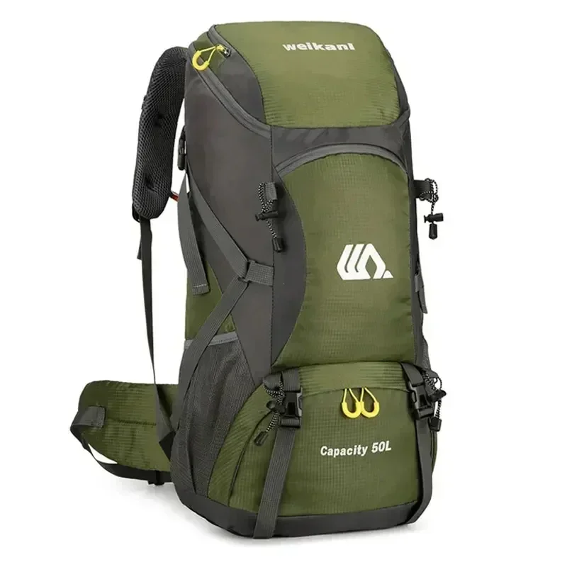 50L Travel Camping Backpack Veľká turistická taška Turistický batoh vodotesný vonkajší športový lezec
