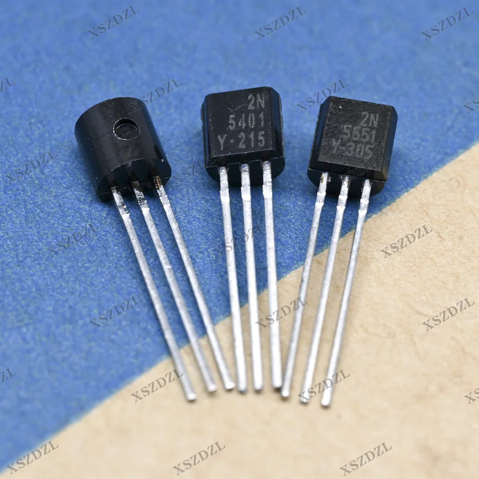 50pairs Nový importovaný pôvodný Fairchild 2N5401Y 2N5551Y 2N5401 2N5551 TO-92 AUDIO TRANSISTOR