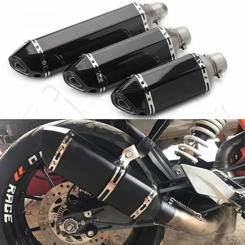 51 mm univerzálne príslušenstvo Motocyklové výfukové potrubie upravené rúrky Echappement Echappement Moto DB Killer pre Akrapovic XJ6 MT07 09 03