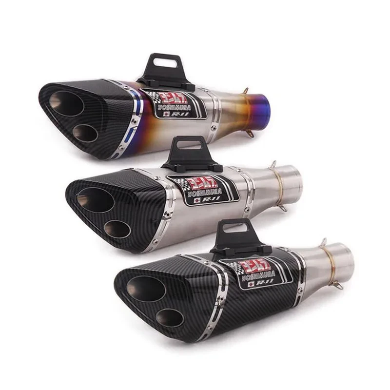 51 mm univerzálne výfukové potrubie Motocyklové potrubie Yoshimura R11 modifikované únikové moto pre Z650 Z900 ER6N CBR1000RR YZF R1 R3 S1000RR