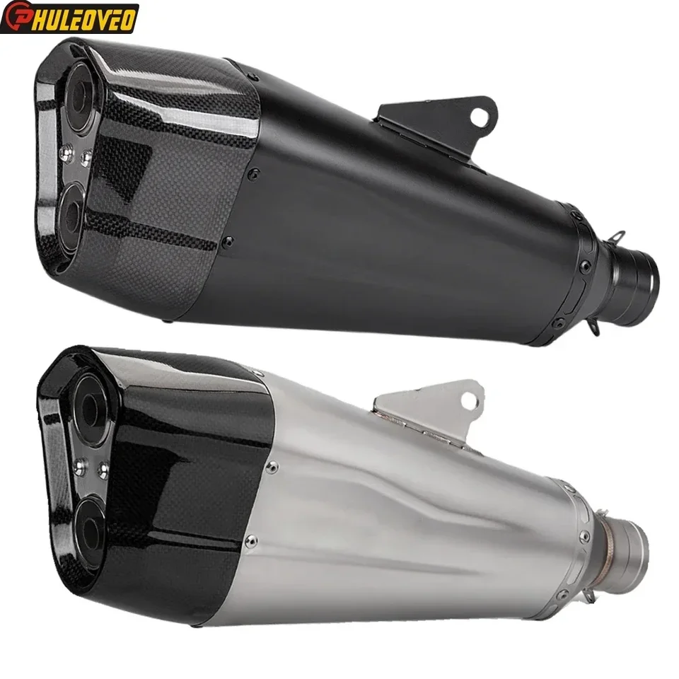 51 mm univerzálny výfuk motocykla pre sprint 150 Z900 SV650 450SR CB400 Z800 FZ8 CBR300 MT07 MT09 R6 CB1000R CRF1000L CRF1100L