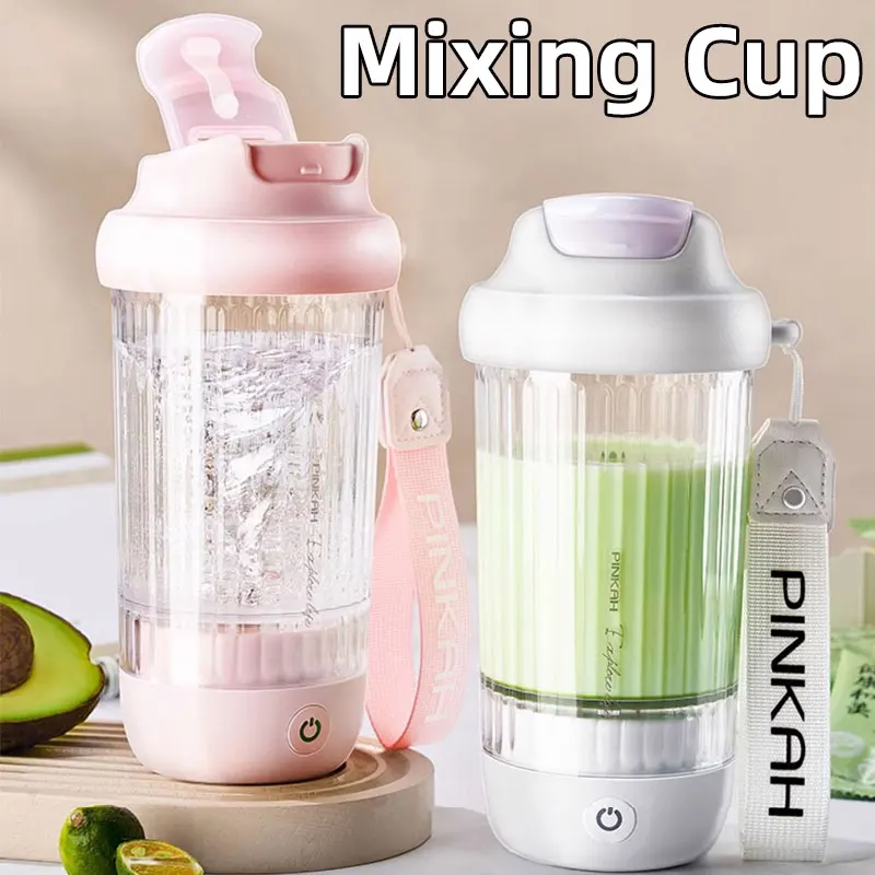 510 ml plne automatické miešanie šálky, prenosný mixér nabíjateľnej kávy USB, šálka trasenia mliečnych kokteilov s elektrickým proteínom, fitness