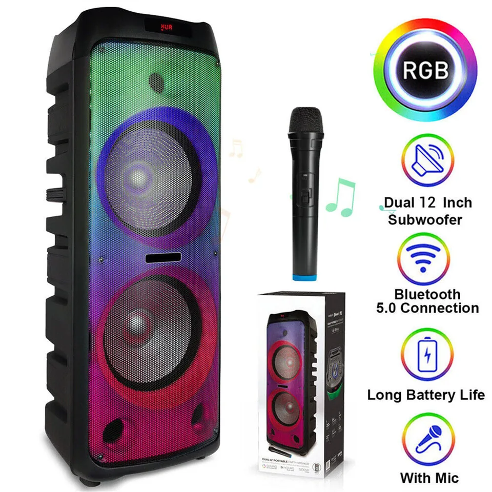 5100W prenosný reproduktor Bluetooth 12 