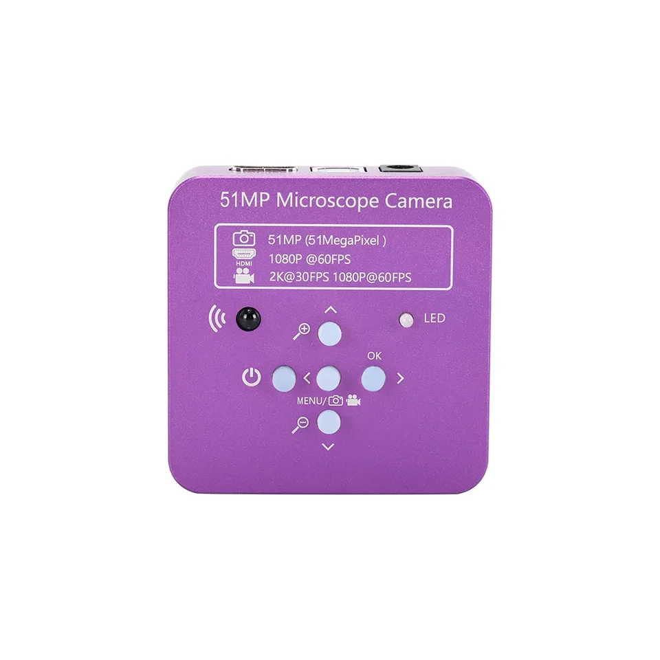 51MP 1080p 2K mikroskopová kamera HD-MI USB Priemyselný elektronický digitálny mikroskop Spájkovací lup