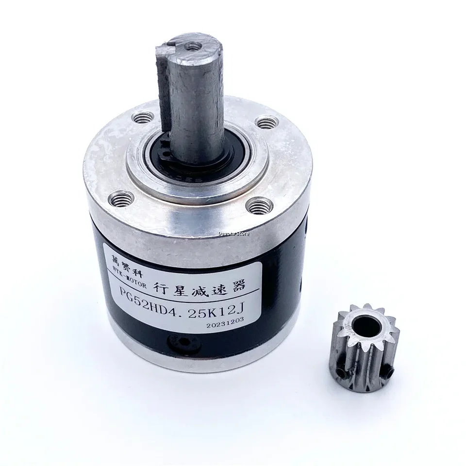 52 mm pre prevodovku pre prevodovku s redukciou planéty s vysokým výkonom pre micro DC/kefu bez kefy s 12 mm hriadeľový hriadeľ hriadeľa hriadeľa