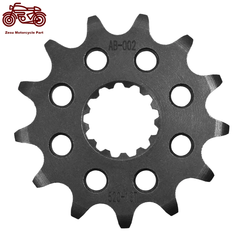520-13T 13 zubný motocykel 20crmnti predné ozubené koleso tiché ozubené koleso pre Kawasaki KX250 2002-05 KX 250 R6F R7F R8F 06-08 KX250 R1