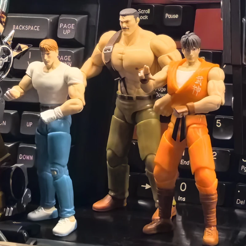 52Toys akčná figúrka Capcom Final Fight 1ks Collectible Desktop Dekorácie kreatívny darček na narodeniny 3,75 palca/10 cm