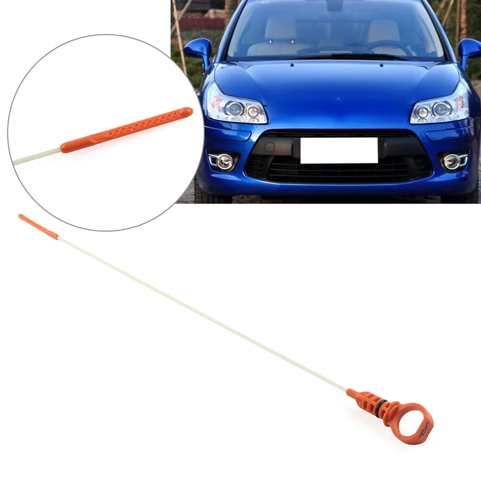 53 cm olejová mierka motorového motorového vozidla 1174.g2 pre Citroen C2 C3 C4 C5 pre Peugeot 1007 206 207 3008 407 5008 pre Ford C-Max Focus