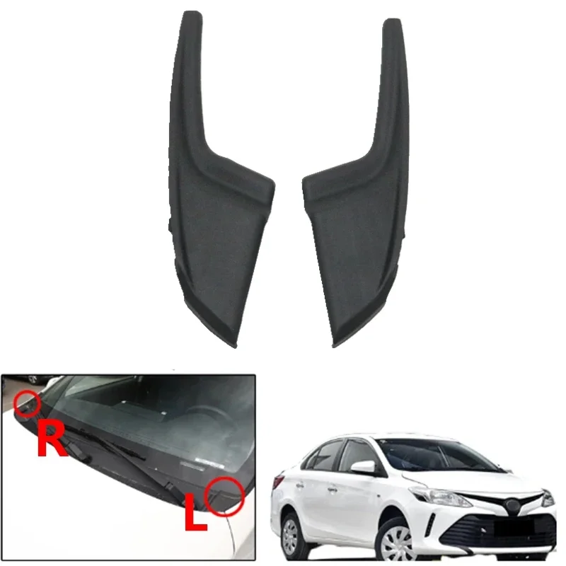 53867-0D110 53866-0D110 predné čelné sklo krycí kryt voda deflektorový doskový doskový panel veko panela pre Toyota Vios Yaris L 2014-2017