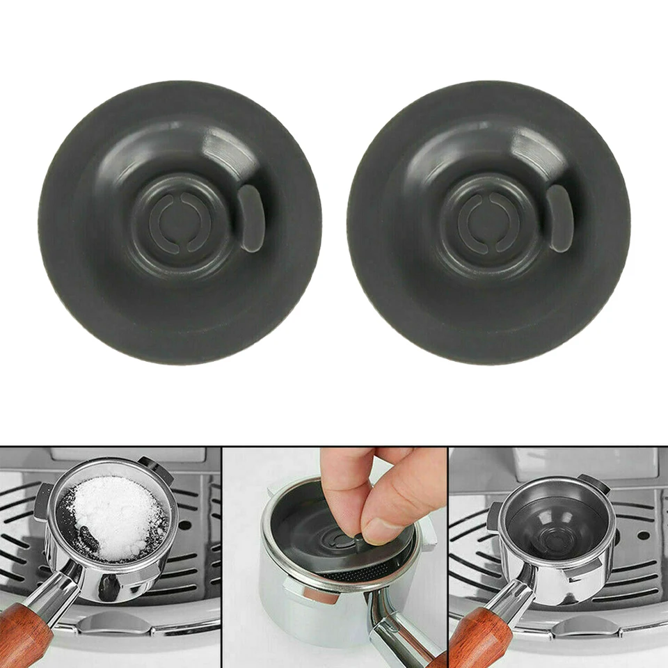 54 mm kaviareň Rukoväť spätné čistenie kefy na čistenie kusov slepých kusov pre čistiaci prostriedok na espresso 2psc