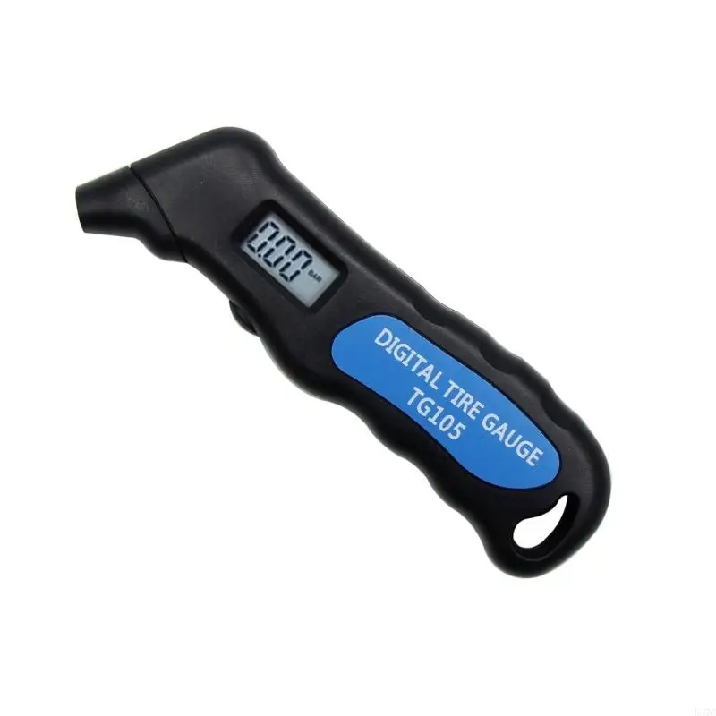 547C TG105 Digitálny automobil pneumatík pneumatiky Air Gluer merač tlaku LCD Displej manometer Barometre Tester pre bicykel motocyklov nákladných vozidiel