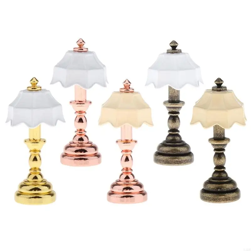 54df 1:12 Dollous Miniatúrny nábytok dáždnik lampa lampa Light Light Model dekorácie Deti Predstieranie pre hračku
