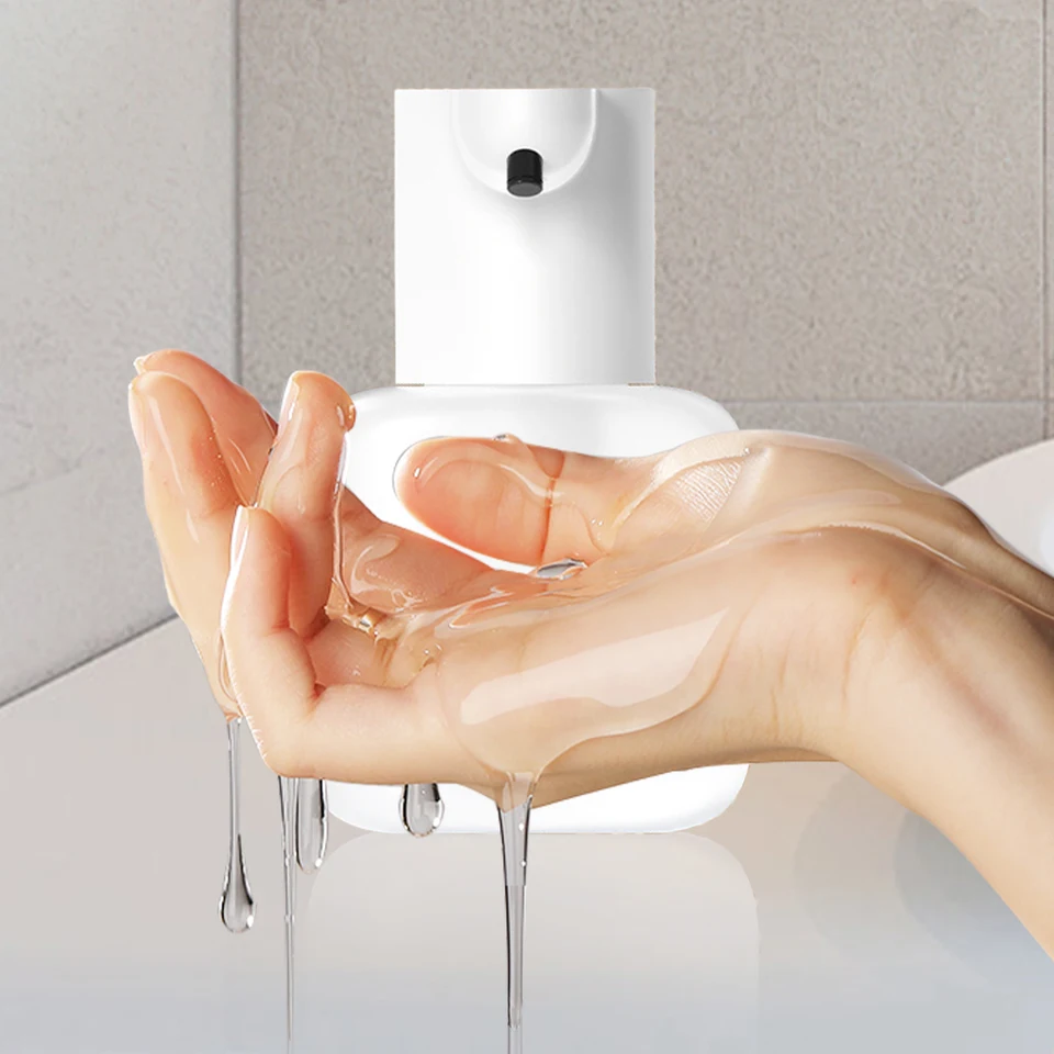 550 ml automatický dávkovač mydla Nabíjateľný automatický senzor ručný dezinfekčný stroj misky Soap DispenSer pre domácu kanceláriu