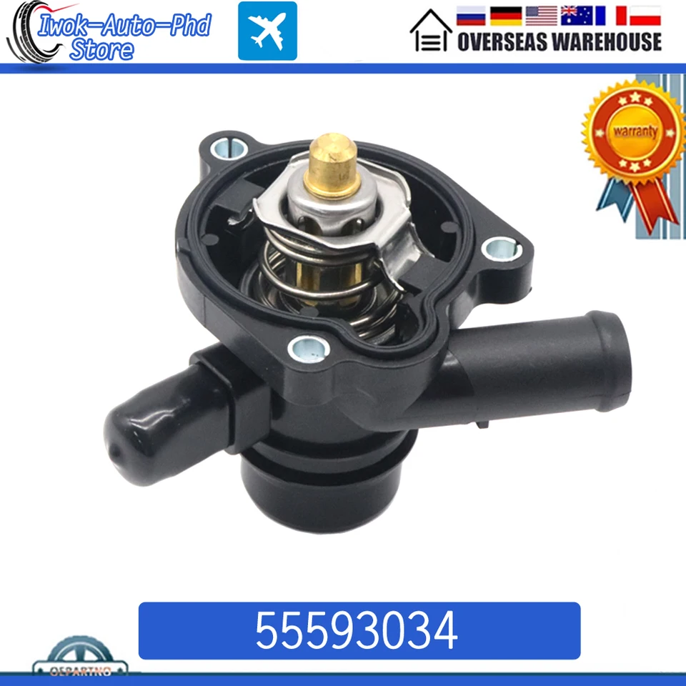 55593034 55565336 COUN MOTOR COUNATION TERMOSTAT pre Chevrolet Cruze Sonic Trax Cruze Limited Buick Encore 1.4L Opel 2011-2020