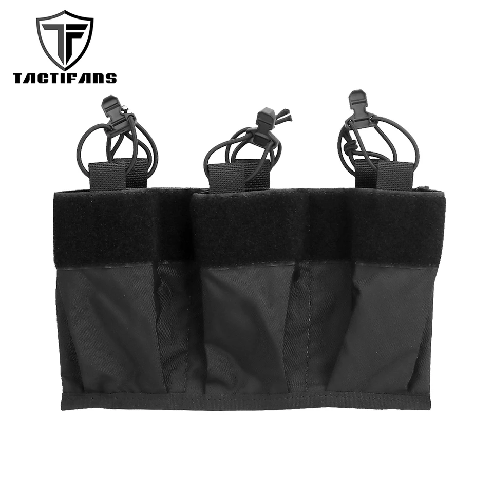 556 762 Triple Magazine Vrecko Kangaroo Vložte M4 AR Časopisy Hunting Bag pre DOPE PREDNÁ FLAP FCPC V5 PLATKA