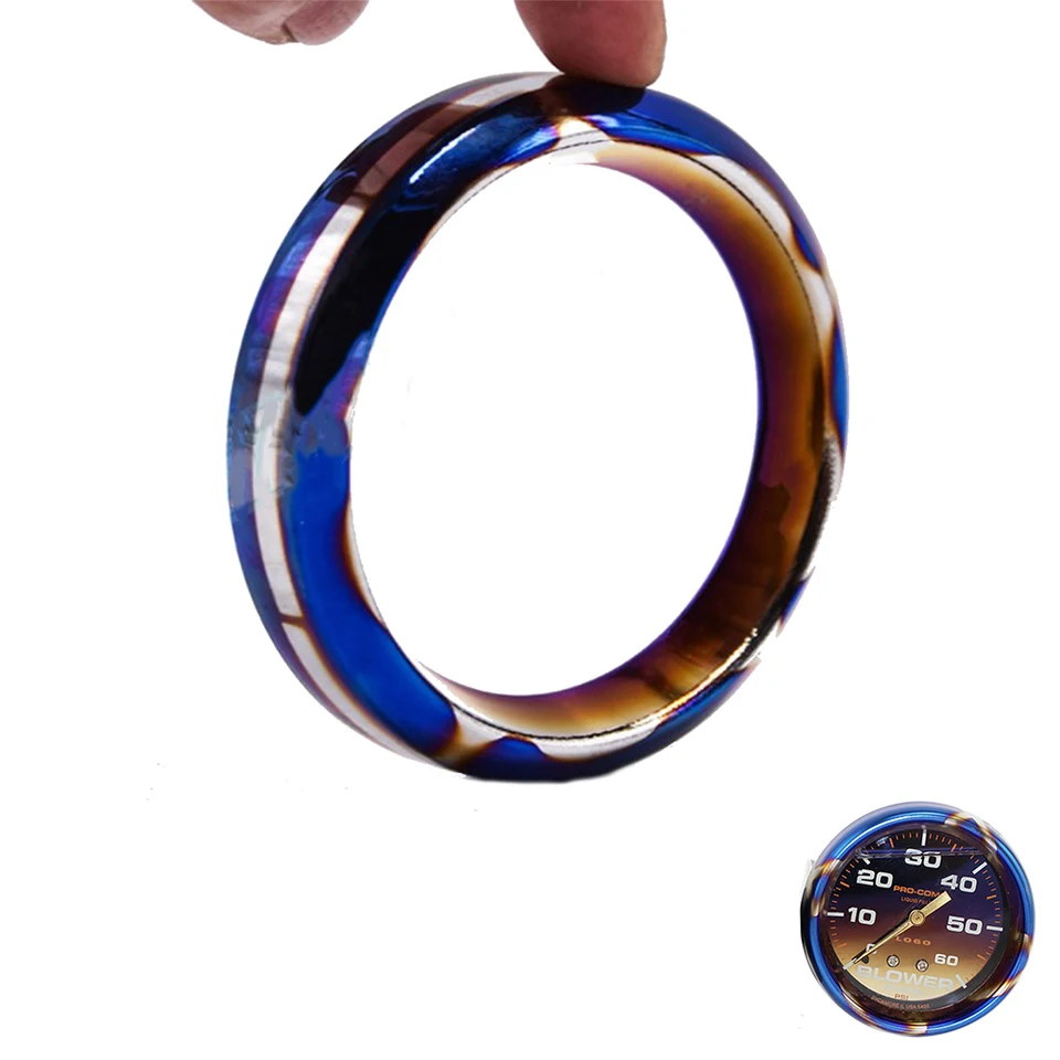 56 mm univerzálny automaticky modifikovaný meter pohár na spaľovanie modrého držiaka hliníkového zliatiny