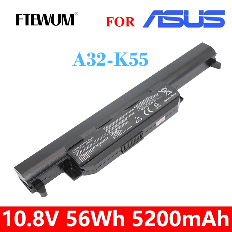 56Wh 10,8 V 5200 mAh laptop batéria 6CULLS pre ASUS N45 N45SF N55E N75S N45E N45SJ N55S N75SF N45F N45SL N55SF N75SJ N75SN N75SV N75SV