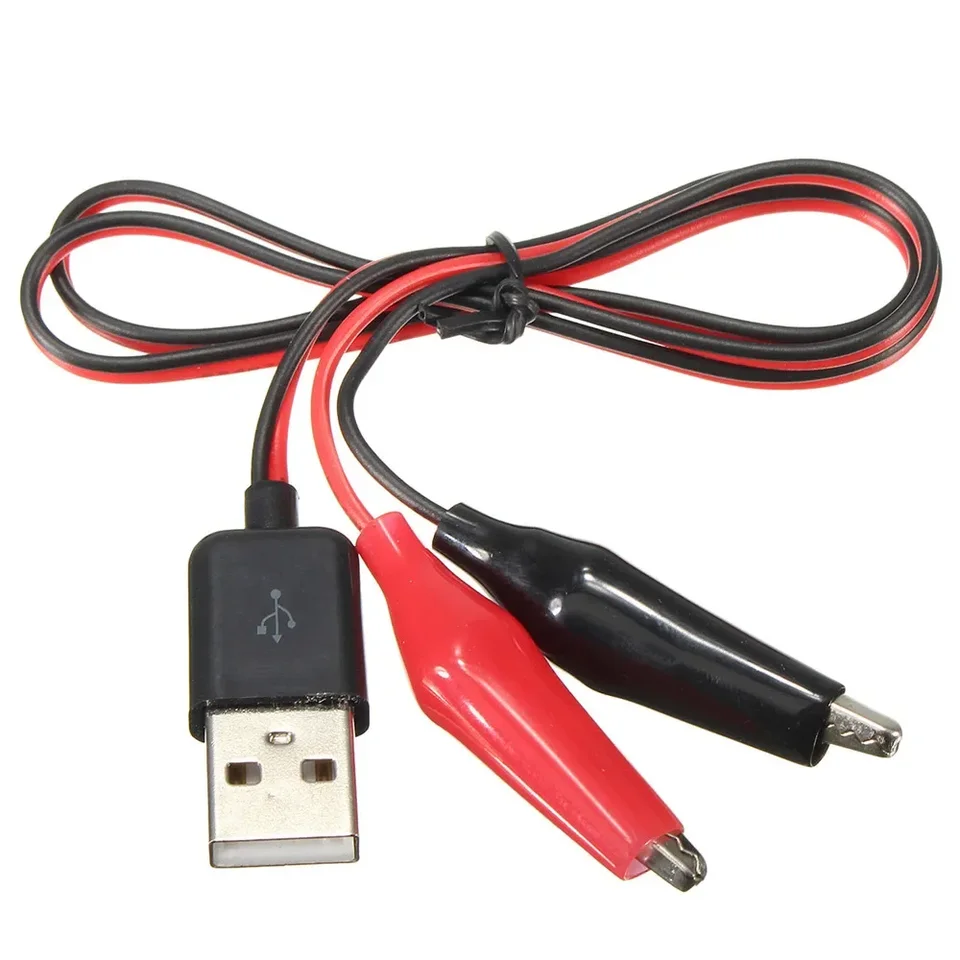58 cm kovový aligátor CLIP KROCODILE ELEKTRICKÁ CLAMP na testovanie sondy KROKODILOVÝ TEST TEPS do USB Adapter Multimeter CAR HOME