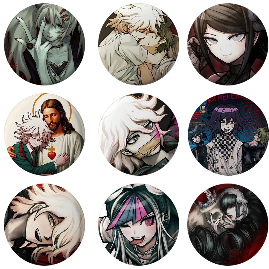 58 mm nová popová hra Danganronpa Broš