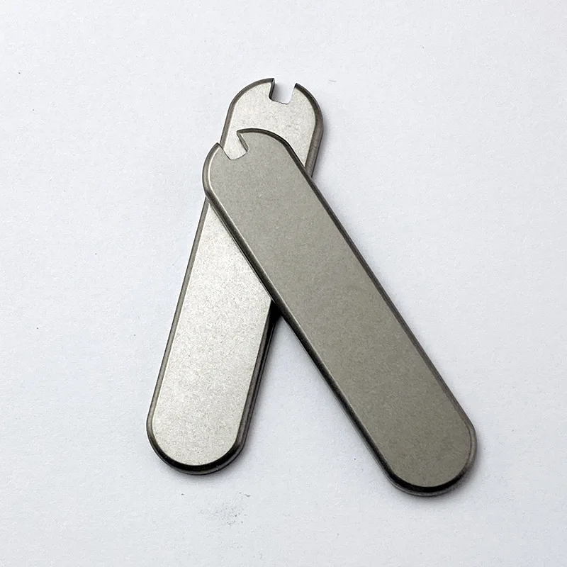 58 mm rukoväť Patch Titanium zliatina Non-Slip Nôž na rukoväť rukoväte dekorácie Materiály Rukoväte Blank Scales Dosky pre Victorinox Švajčiarsku armádu