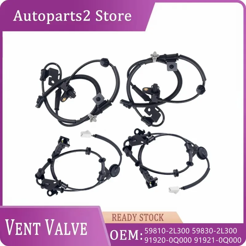 59810-2L300 59830-2L300 91920-0Q000 91921-0Q000 4KS ABS SEDOR SENZOR SENZOR PREDNÉHO ZADNÉHO ZADNÉ Vľavo pre HYUNDAI KAI ELANTRA