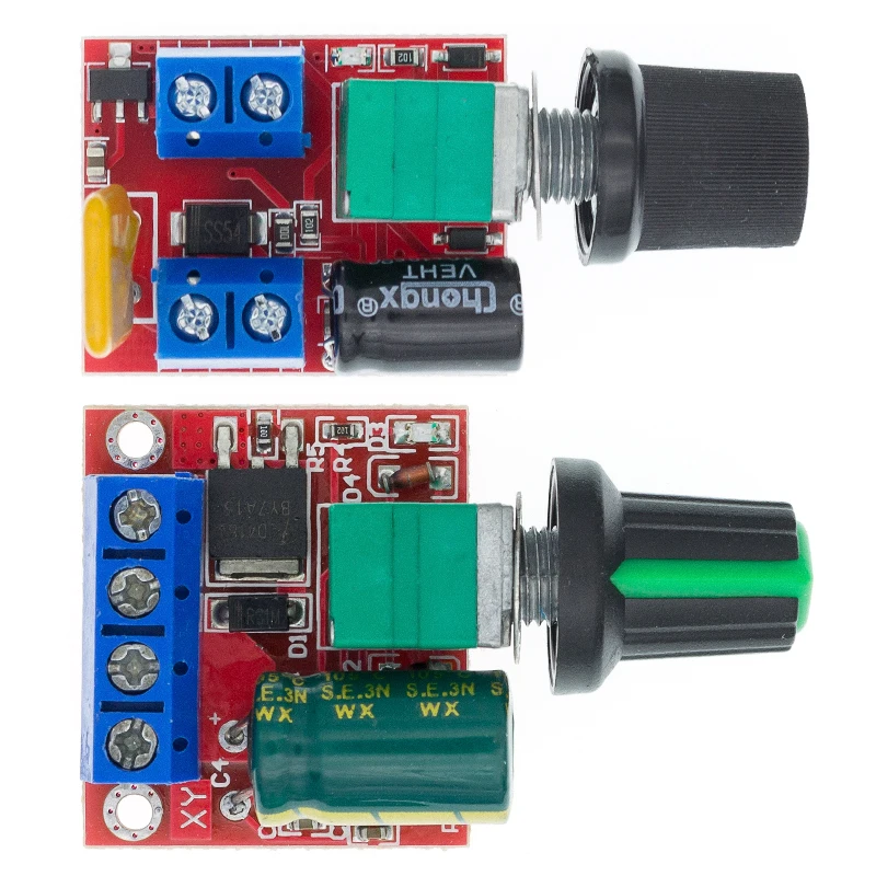 5A 90W PWM 12V DC MODUL OVLEDUJÚCE OVERÁTOR MOTOR DC-DC 4.5V-35V
