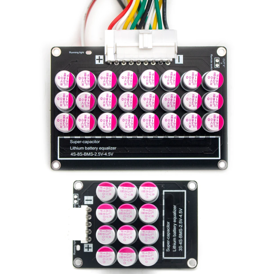 5A Aktívny vyrovnávač vyrovnávacích prostriedkov 4S 8S LifEPO4 li-ión lítium prenosová doska prenosu batérie 6s 7s 12v 24v bms