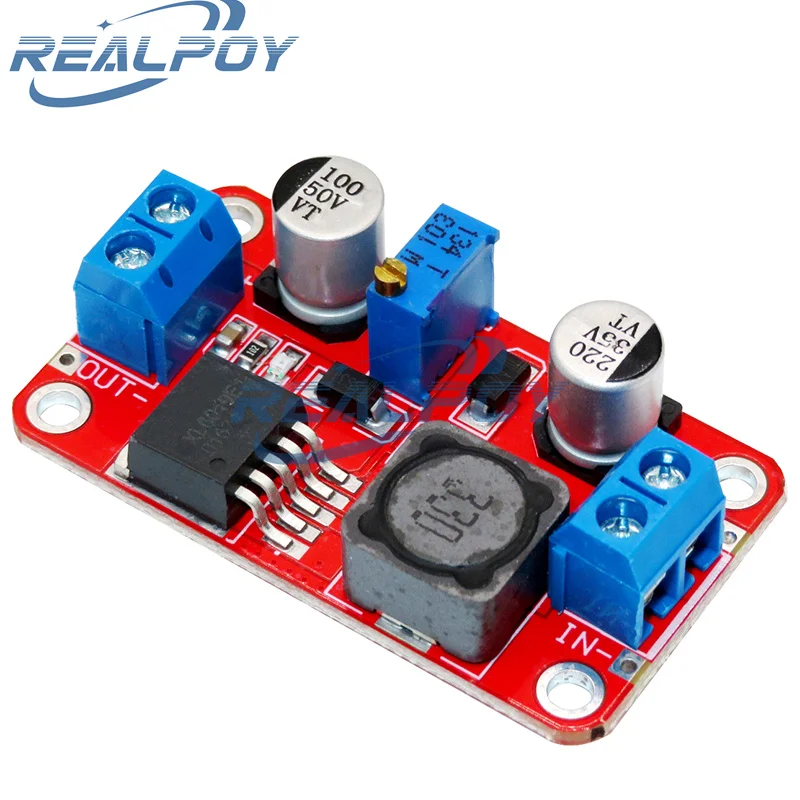 5A DC-DC Step Up Power Modul Zosilňovač voltu 3,3V-35V až 5V 6V 9V 12V 24V XL6019