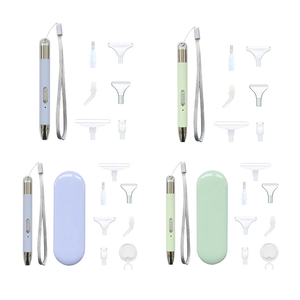5D DIY Diamonds maľovacie príslušenstvo Nabíjateľné plastové diamanty Art Painting Kit s perom hlavy ručne vyrábané na kreslenie remesiel