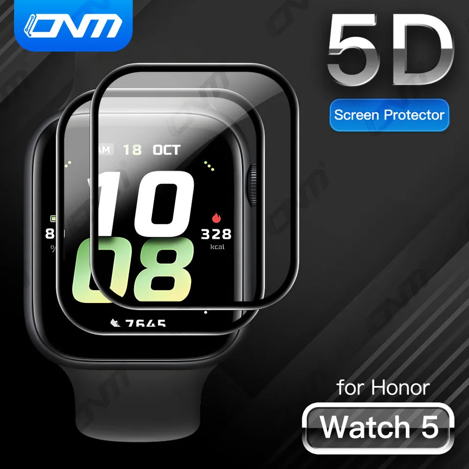 5D Protect Film for Honor Watch 5 Protector Screen Protector Anti-Scratch Film pre Huawei Honor Watch 5 Chránič obrazovky (nie sklo)