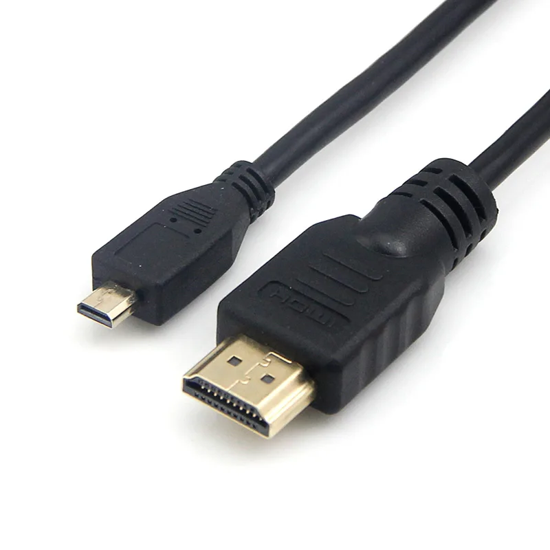5ft Micro HDMI kompatibilný D až HDMI-kompatibilný kábel HD pre Sony COABCORDER HANDYCAM HDR-CX220 HDR-CX230 CX280 / 3D / V1.4 / 4K