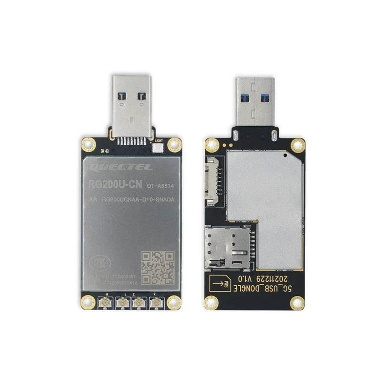 5G USB Modem Quectel RG200U 5G Dongle s SIM slotom