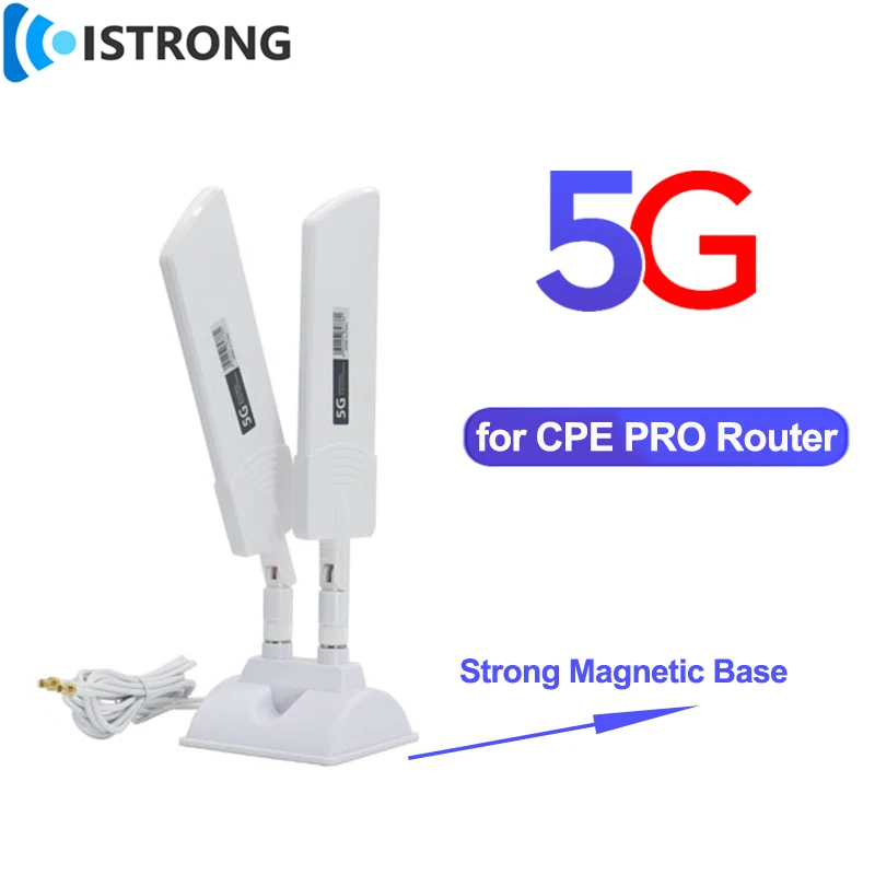 5G WiFi Dual Band Anténa 42DBI High Gain Signal Booster Zosilňovač Dlhodobé pokrytie bunkového siete pre CPE Pro Router TS9