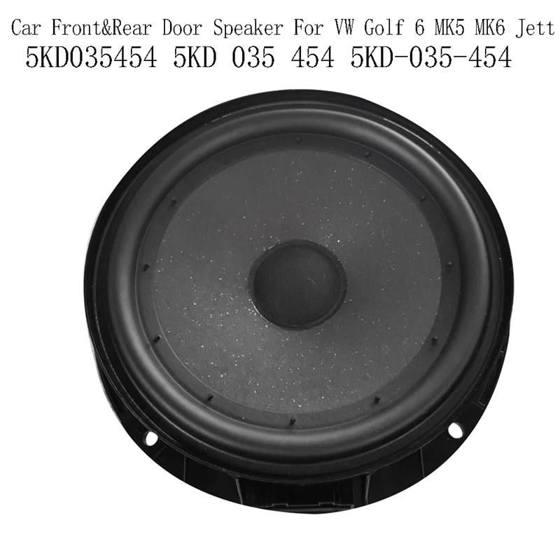 5KD035454 Predné a zadné dvere reproduktor pre VW Golf 6 MK5 MK6 Jetta Subwoofers 5KD 035 454 5KD-035-454