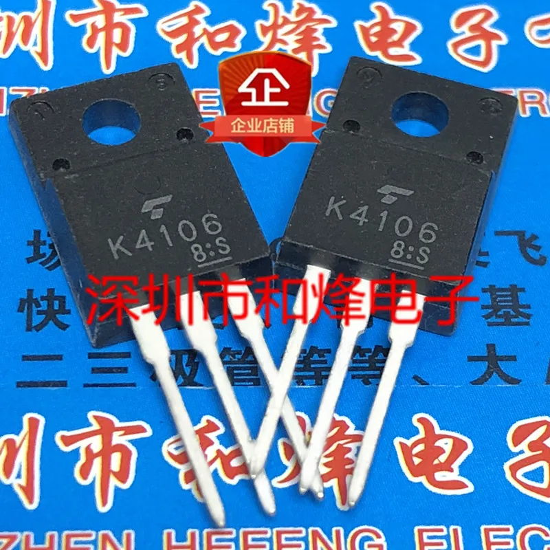 5ks-10pcs K4106 2SK4106 TO-220F 500V 12A Originál na sklade