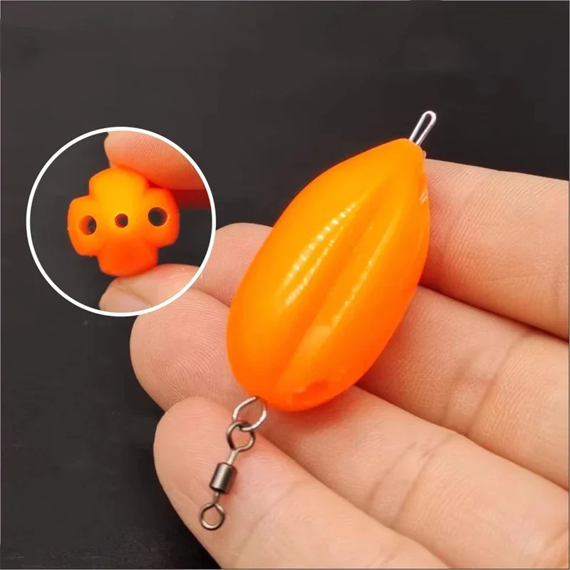 5ks 4,2 g 5.2g 7g pomalé potápanie alebo plávajúca voda Hádzanie pomoci muškovania Float bombard bobber rybársky rybár