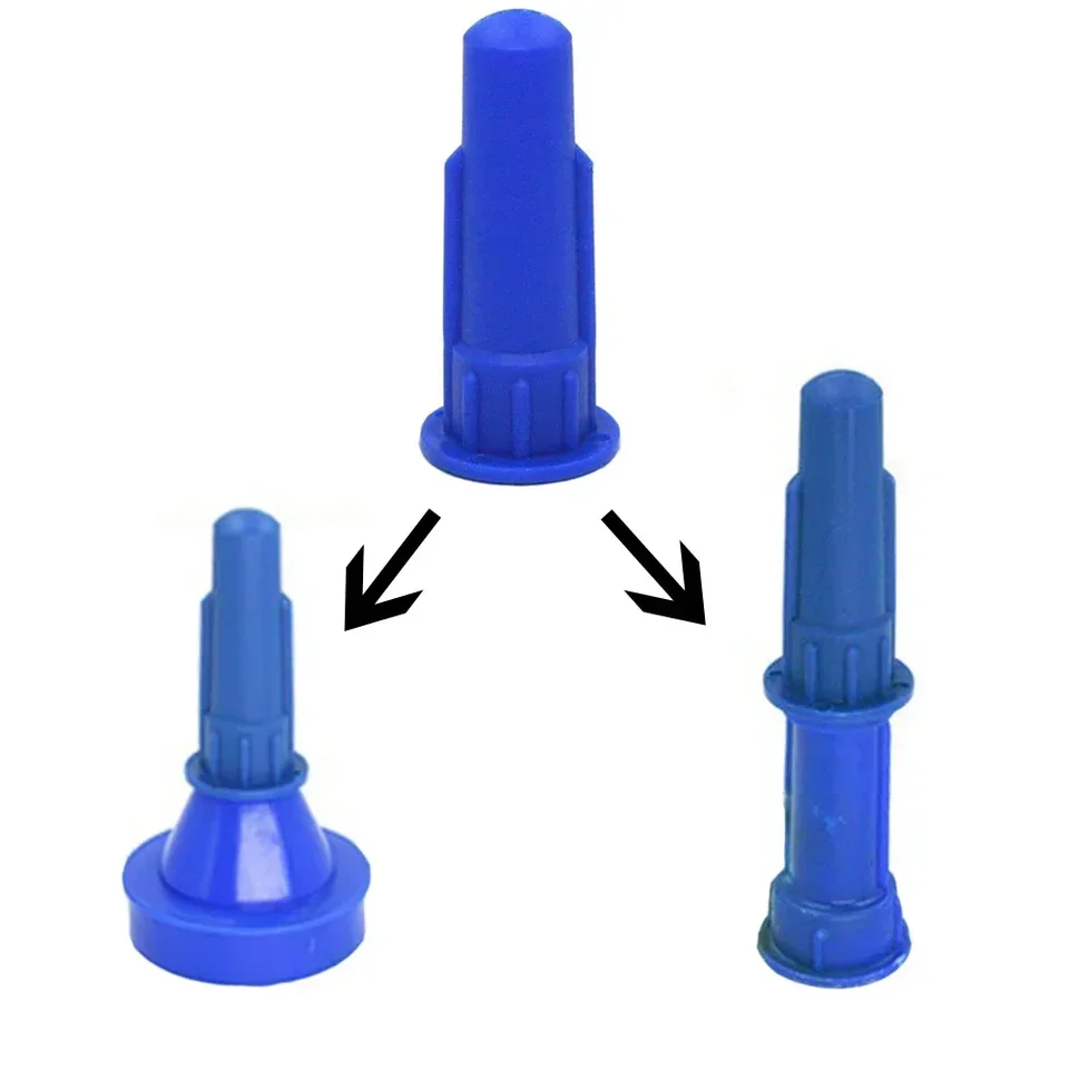 5ks 56 mm Špeciálny kužeľ pre sáčkovú nárečnú náhradnú časť trysky Spray Tip pre kremíkový tmel DispenSer Syrnge Accessory