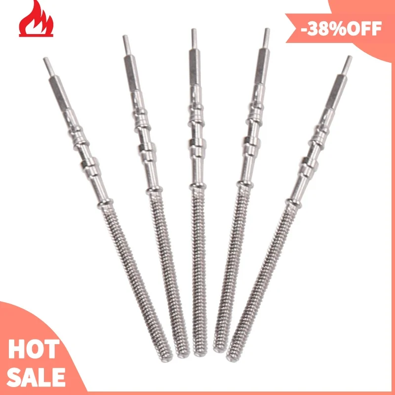 5ks Pohybové hodinky oceľová stopka Kit hodinky dielov NH35 NH36 NH38 NH39 Pohybové hodinky STEM STEM STEMN