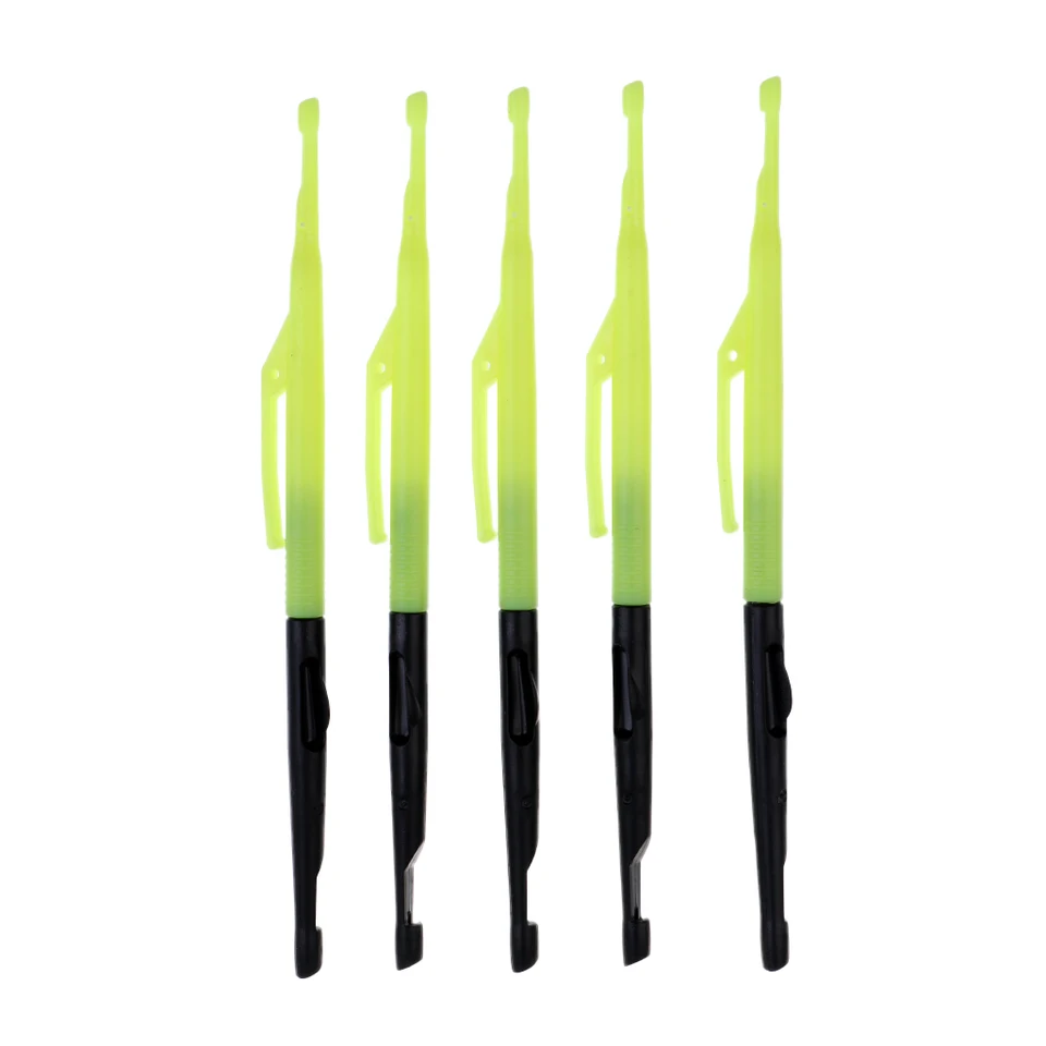 5ks Rybárske odstraňovače háčikov Fishhook Disgorger & Knot Picker Hook Eye Eye Clear Fishing Tools Tools