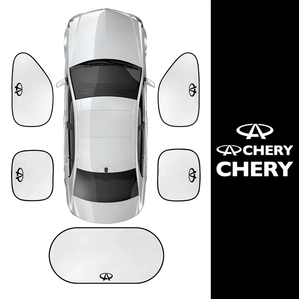 5ks/setové okno slnečnice Sunshade Cover Auto pre Chery Tiggo 7 2 3 4 5x Kimo QQ6 S21 QQ3 BRSES S11 A3 A5 INSIS JAGGI M11
