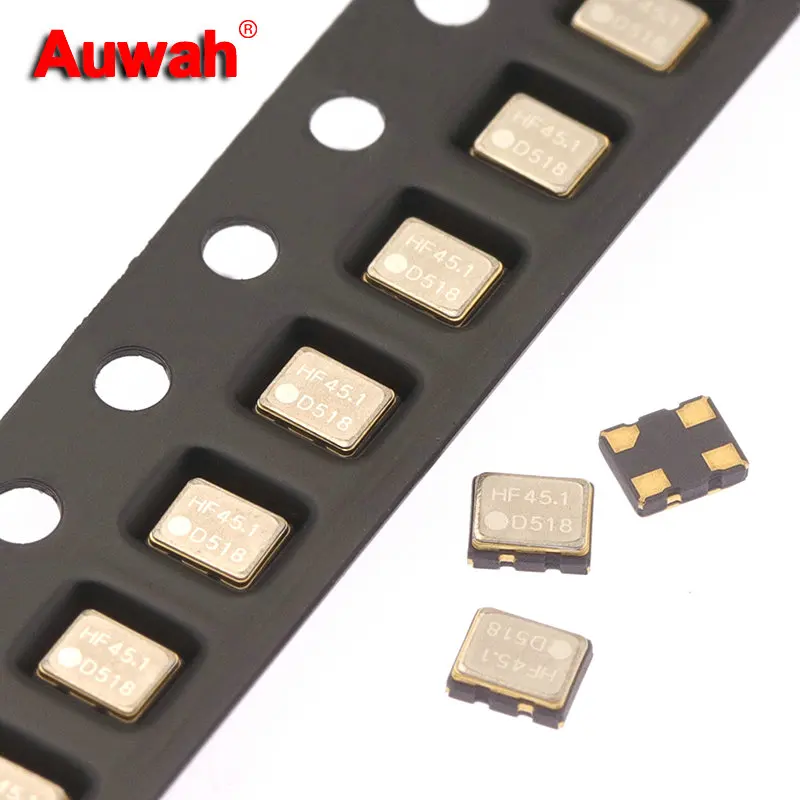 5ks SMD aktívny kryštálový oscilátor 2520 4MHz 6MHz 7,3728MHz 8MHz 8,192MHz 10MHz 12MHz 12,288MHz 13,56MHz 16MHz 16,384 MHz 4pin 4pin