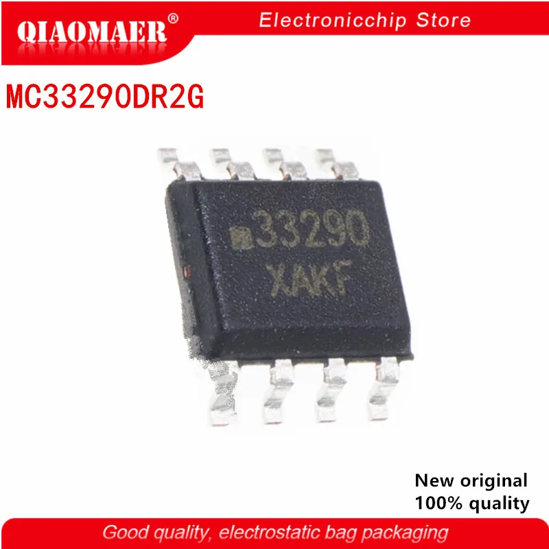 5ks/veľa nového MC33290 MCZ33290 MC33290DR2G 33290 SOP-8