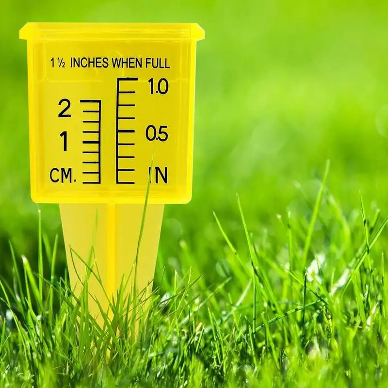 5ks vodné dažďové meradlo dažďová voda zrážky záhrada vonkajší dažďový meter plastový postrekovač meracie náradie Záhradná hladina vody