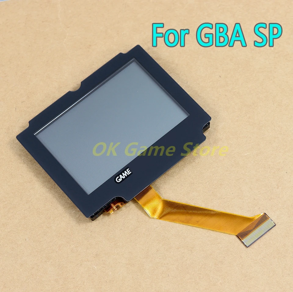 5ks výmenná obrazovka jasnejšie zvýraznenie pre Game Boy Advance SP GBA SP Game Console AGS 001 LCD Screen AGS-001
