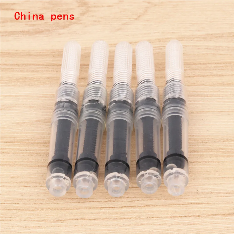 5ks White Universal Revill Fountain Pen Atratetové prevodné čerpadlá kazety