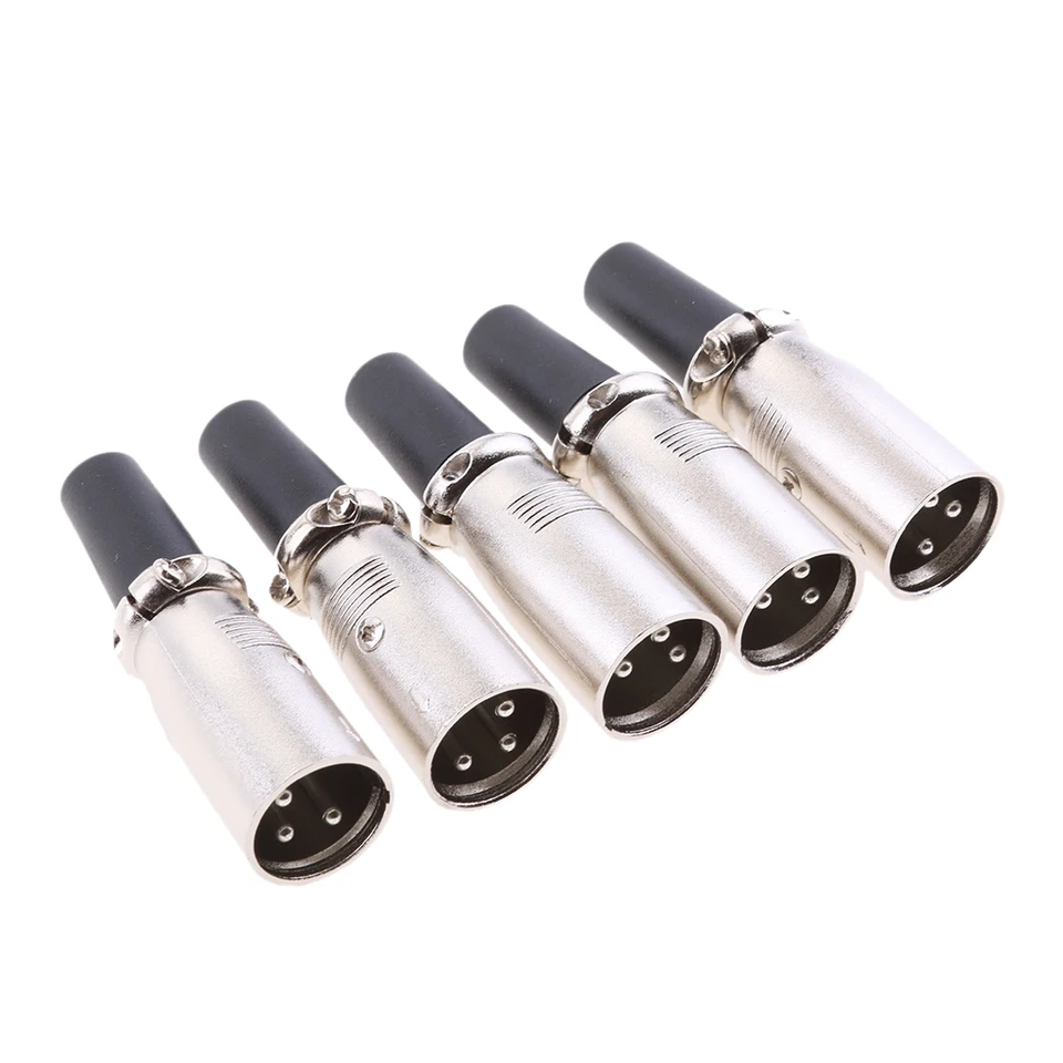 5ks XLR MALO Mikrofónový kábel Audio mikrofónové zvukové konektory, XLR Audio Microfone OnNector